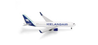 Herpa Wings Icelandair Boeing 767-300 - Borreal blue tail stripe – TF-ISN "Svörtuborgir"